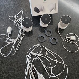 Google Nest Cam Security Camera SET